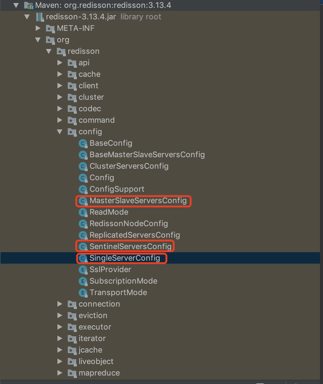 Redisson连接redis单机和哨兵模式